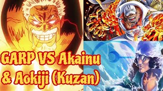 Garp vs Aokiji amp Akainu The Tragedy of the Hero  Onepiece onepiece treding garp anime fyp [upl. by Farris]