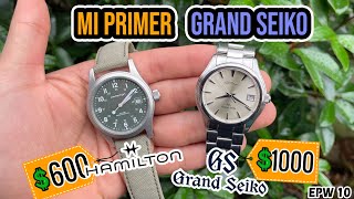 COMPRANDO RELOJES MUY BARATOS en JAPON Grand Seiko Hamilton Casio  Epw 10 [upl. by Earas]