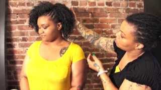 VICTORIAS J NATURAL HAIR SALON VIDEO PROMO [upl. by Mailliwnhoj]