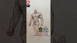 From stickman to thiccman shortbest animation [upl. by Ahseuqal]