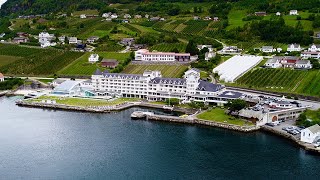 Hotel Ullensvang am Hardangerfjord  Fjordnorwegen [upl. by Eelsel840]