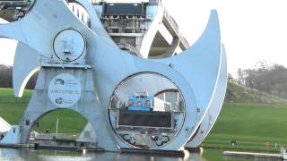 The Falkirk Wheel boat lift [upl. by Noivax754]