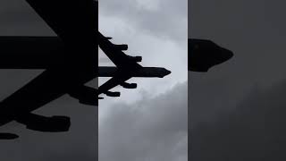 B52 Flypast on Day 5 of the Farnborough International Airshow 2024 aviation fia2024 [upl. by Crane]