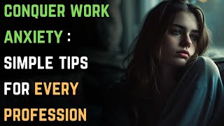 Conquer Work Anxiety Simple Tips for Every Profession  GAD  Anxiety Disorder [upl. by Urbannal88]