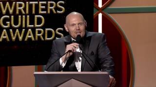 Bill Burr presents the 2017 WGA Documentary Screenplay Award to the writers of Command and Control [upl. by Oinafipe486]