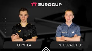 0210 Oleksii Mitla  Nazarii Kovalchuk 26112024 TT EuroCup Ukraine Master TABLE 3 [upl. by Sommer]