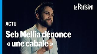 Accusé de violences sexuelles lhumoriste Seb Mellia chahuté par des militants en plein spectacle [upl. by Adnim97]