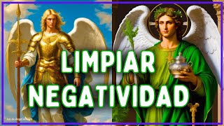 Limpia tu Energía Negativa con Arcángel Rafael y San Miguel Sanación Profunda Protección Divina [upl. by Chadabe13]