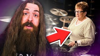 Metal Drummer reacts to Dorothea Taylor Godmother of Drumming [upl. by Thinia]