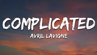 Avril Lavigne  Complicated Lyrics [upl. by Elvyn]