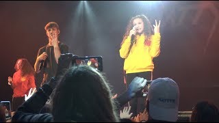 MattyB and the Haschak Sisters  Clique Live in NYC [upl. by Natsud]