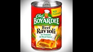 CHEF BOYARDEE RAVIOLI REVIEW [upl. by Duwad400]