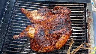 How to grill spatchcock chicken [upl. by Shaughn]