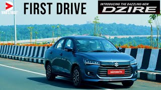 Maruti Suzuki Dzire First Drive Review  AGS 12L Petrol  5 Star Safety Rating Sedan [upl. by Nofets]