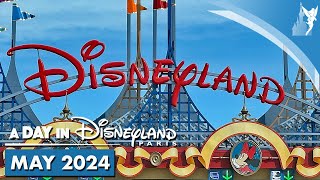 📆 A Day in Disneyland Paris  MAY 2024 [upl. by Onida]