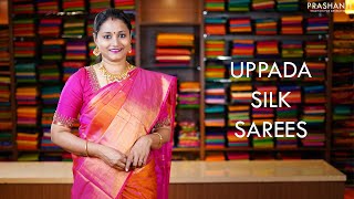 Uppada Silk Sarees  6 Jan 21  Prashanti [upl. by Rillis564]