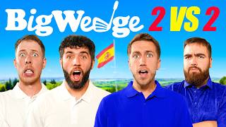 BIG WEDGE 2v2 GOLF MATCH IN SPAIN [upl. by Winstonn]