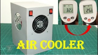 HHow To Make Air Cooler using Peltier [upl. by Odnama]