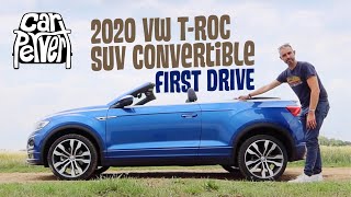 New VW TRoc SUV convertible detailed test drive  better than a Golf Cabrio [upl. by Pyle]