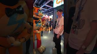 Glamrock Freddy and Dawko see each other at PAX West fnaf paxwest [upl. by Niroht]