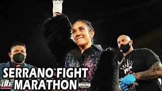 Amanda Serrano FULL FIGHT Marathon  3 Full Fights  BOXING WORLD [upl. by Falzetta]