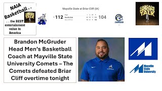 🚨 POST GAME INTERVIEW Brandon McGruder MBKB Coach Mayville St Besting Briar Cliff in OT 112104 [upl. by Enos59]