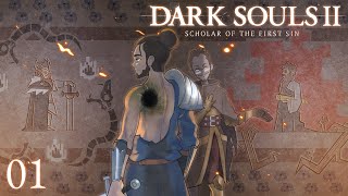 KaSandro  Dark Souls II Scholar of the First Sin Coop Blind Run 01 w Sabaku no Maiku [upl. by Attelocin582]