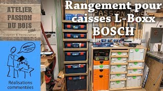 RANGEMENTS POUR CAISSES LBoxx BOSCH [upl. by Waal]