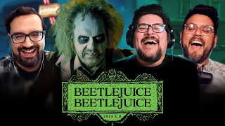 Beetlejuice Beetlejuice  Official Teaser Reaction [upl. by Paderna]