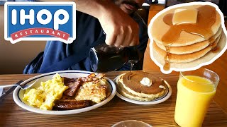 Así es un DESAYUNO en ESTADOS UNIDOS  Los mejores Pancakes  IHOP [upl. by Malvia782]