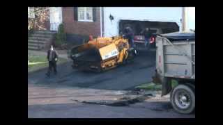 Repaving a driveway Timelapse [upl. by Earla634]