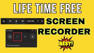 Lifetime Free Screen Recorder For PC in Window 10 and Window 11 [upl. by Barrett259]