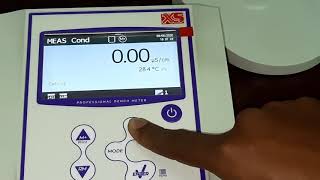 CONDUCTIVITY METER OPERATION AND CALIBRATION [upl. by Ramaj]