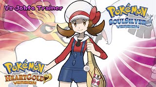 Pokémon HeartGold amp SoulSilver  Johto Trainer Battle Music HQ [upl. by Annauqaj]