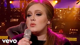 Adele  Lovesong Live on Letterman [upl. by Eednim]