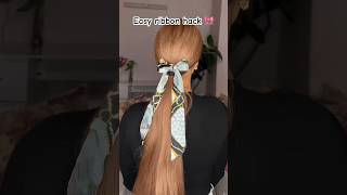 Cute easy hairstyles for mediumlong hair 🎀😍hairstyles hair hairtok shorts tiktok [upl. by Haorbed690]