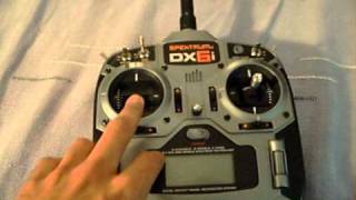 HOW TO BIND YOUR SPEKTRUM DX6i TRANSMITTEREasy to understand [upl. by Hillhouse554]