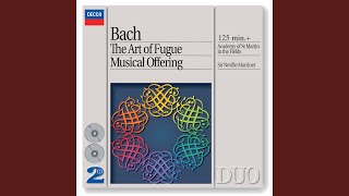 JS Bach Musical Offering BWV 1079  Ed Marriner Quaerendo invenietis Canon a 4 [upl. by Mlawsky]