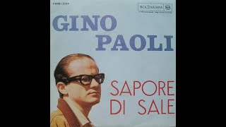 Sapore di sale – Gino Paoli 1963 [upl. by Naujet]