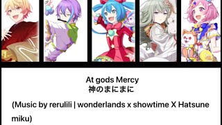 KAN\ROMENG FULL At gods mercy Color Coded Lyrics Video [upl. by Rimhsak557]