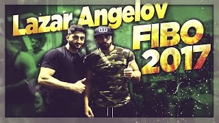 Lazar Angelov auf der FIBO 2017  Donnerstag  Amir Ansarian [upl. by Tuchman]