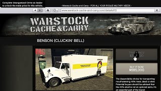 GTA Online  Benson Cluckin Bell Test Drive amp Customization [upl. by Arednaxela611]