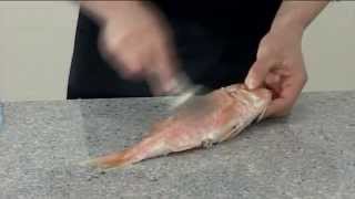 How to fillet a Red Mullet  210 [upl. by Moth]