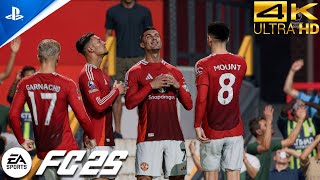 FC 25 LEAKED gameplay  Manchester United vs Liverpool  EA Sports FC 25 GAMEPLAY [upl. by Ajad]