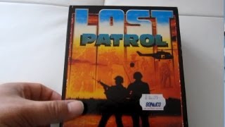 Retro Unboxing LOST PATROL Atari ST [upl. by Pinchas]