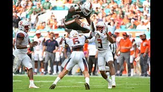 Miami Hurricanes Highlights VS Syracuse [upl. by Eidnil172]