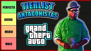 LOS MEJORES ANTAGONISTAS DE GTA  TIERLIST [upl. by Subir]