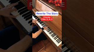 Rewrite The Stars Piano Cover piano pianocover rewritethestars pianomusic music [upl. by Claudianus739]