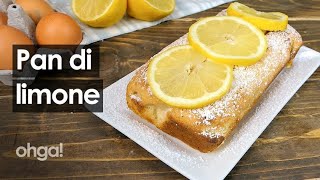 Pan di limone frulla il limone intero per un plumcake soffice senza sprechi [upl. by Tedd]