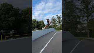 Alter Lachs voll aufs Maul 🤣💥 parkour freerunning fail [upl. by Eylsel]